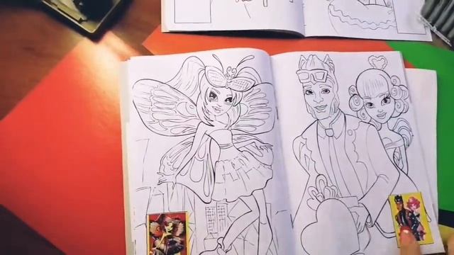 Раскраска - наклейки Монстр Хай, stickers Monster High. LOL, Peppa, my litl ponny смотреть онлайн