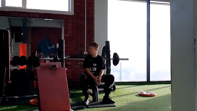 Поднял 50кг жим лёжа! смотреть онлайн
