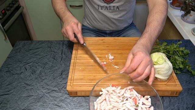 Салат Красное море!