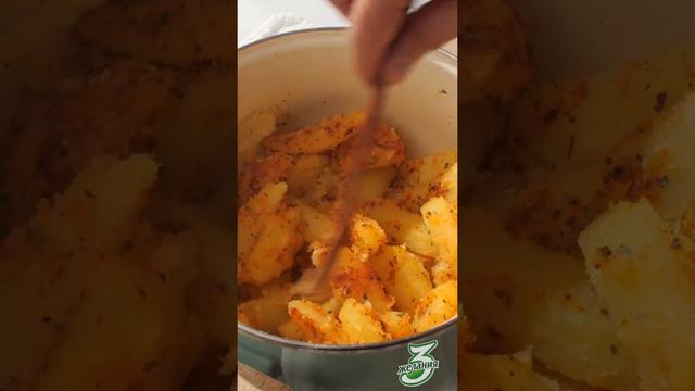 ХРУСТЯЩИЙ КАРТОФЕЛЬ 🔥🔥🔥#ЕДА #РЕЦЕПТЫ #shorts