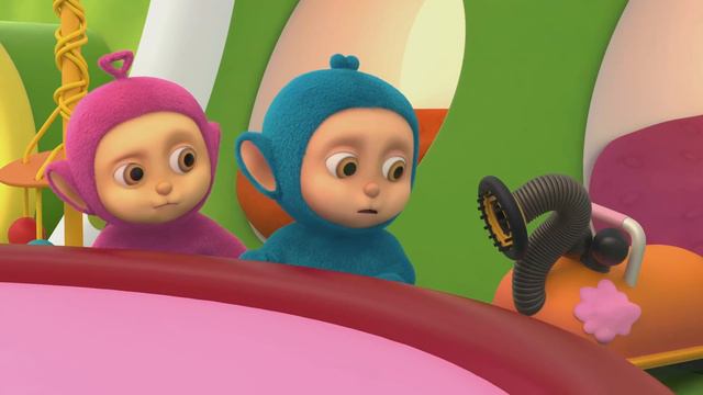 Teletubbies ★ NEW Tiddlytubbies 3D Season 4! ★ Episode 8: Tubby Custard Monster