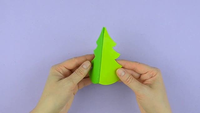 3 Елки из бумаги своими руками | Новогодние поделки из бумаги | DIY Бумажные елки смотреть онлайн