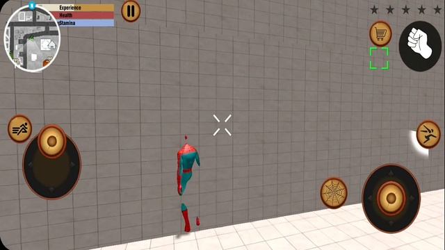 Spider Stickman Rope Hero Game Superhero Gangstar City Part#2 - New Games - Android Gameplays смотреть онлайн