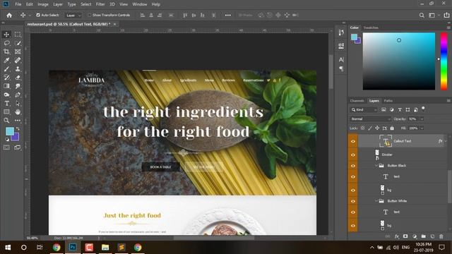 PSD to HTML Tutorials for Beginners in Hindi // Convert PSD to HTML in Hindi // Part - 1 смотреть онлайн