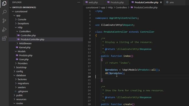 Curso de Laravel - #24 Entendendo os Models смотреть онлайн