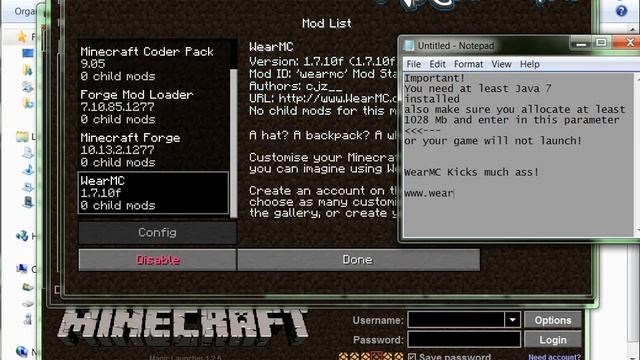 Alanthya - Minecraft 1.7.10 Forge w/ OptiFine & WearMC setup смотреть онлайн