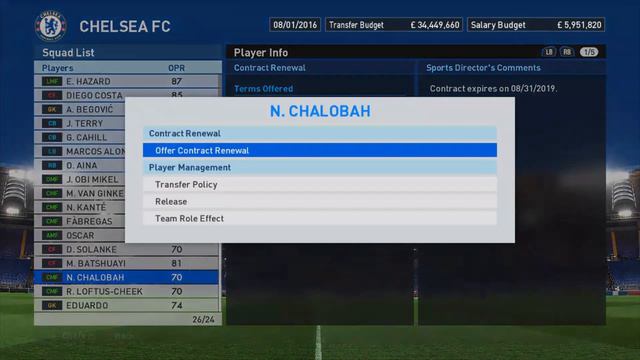 CHELSEA'S 1st TRANSFERE SEASON PES 2017 смотреть онлайн