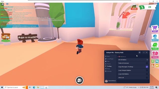 Adopt Me Script Auto Farm Pets And Baby Pastebin 2023 смотреть онлайн