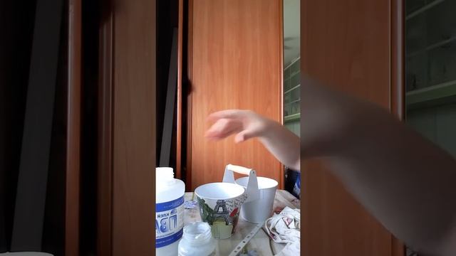 Переделка ведерок из Фикс прайса.