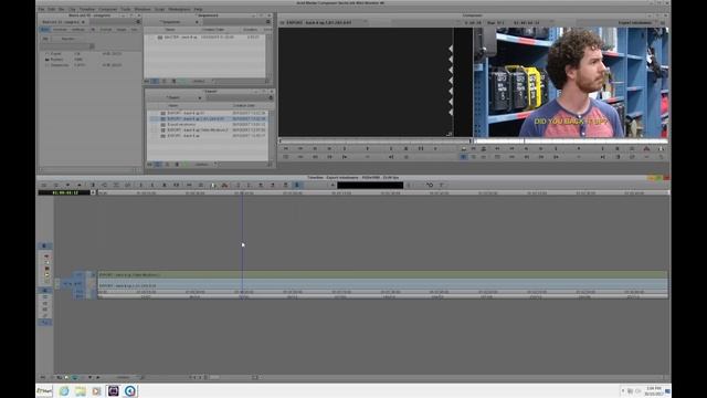 Exporting a Quicktime reference (Avid MC 8.8) and creating a .mp4 in Adobe Media Encoder смотреть онлайн
