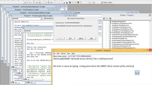 [Microsoft][ODBC Microsoft Access Driver] Not a valid password смотреть онлайн
