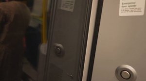 Sweden, Stockholm, Subway ride from Västra skogen to Solna centrum