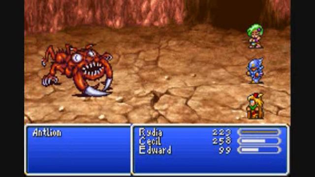 Final fantasy IV(GBA): Boss Battle #3 - Antilion смотреть онлайн