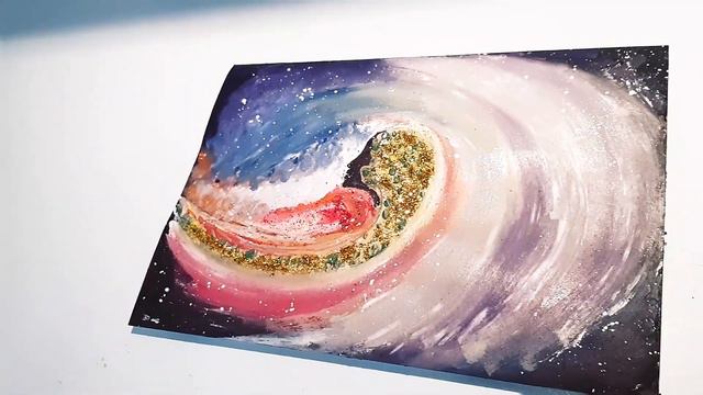 "Aura" Энергия Вселенной | Fluid Art смотреть онлайн