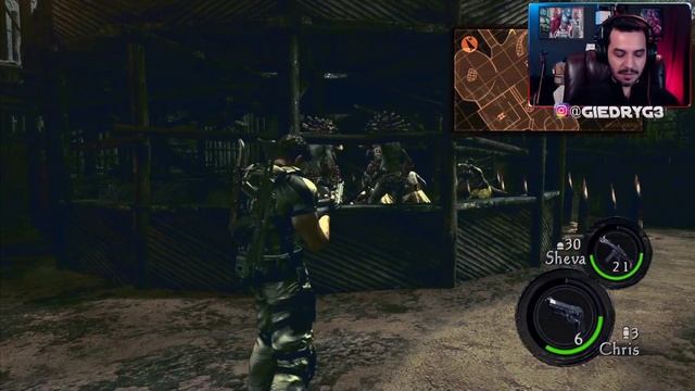 RE5 CORTE #06 "UMA TRIBO CANIBAL E UNS CROCODILOS..." смотреть онлайн