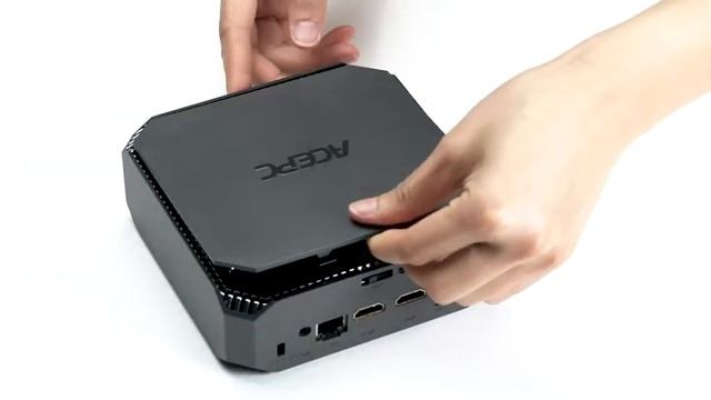 Mini PC,Intel Celeron J3455 Windows 10 Pro Mini Computer, 6GB DDR3 120GB SSD HD Graphics 4K Dual смотреть онлайн