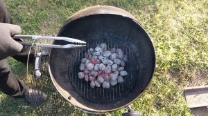 Как готовить на гриле — методы распределения угля