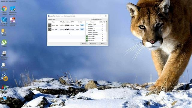Mac Fan Control for windows 10 throught bootcamp смотреть онлайн