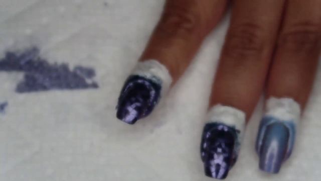 Holo Gradient with Chrome Stamping | DIY Nail Art Tutorial | MSLP смотреть онлайн