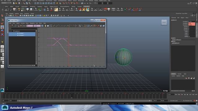 Autodesk Maya, Static Channels - Удаление статичных ключей. смотреть онлайн