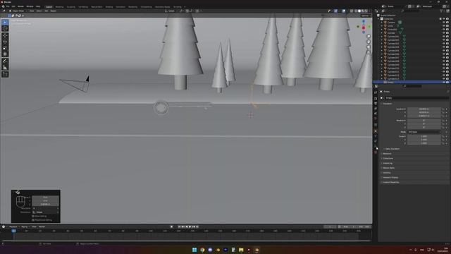 Анимация телеги. Blender смотреть онлайн