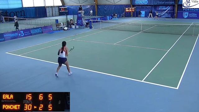 Alex Eala 🇵🇭 vs Jessika Ponchet 🇨🇵 | ITF Poitiers 2022 Highlights смотреть онлайн