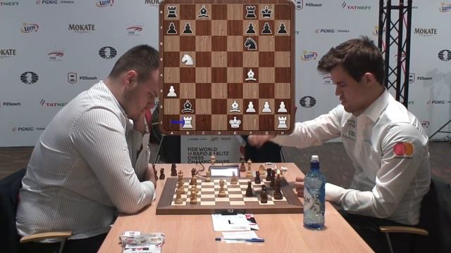 PAWN UP ROOK ENDGAME! Aleksandar Indjic vs Magnus Carlsen | World Blitz Chess Championship 2021 R3 смотреть онлайн