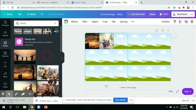 HOW TO MAKE PHOTO MOSAIC USING CANVA ? (TUTORIAL) смотреть онлайн