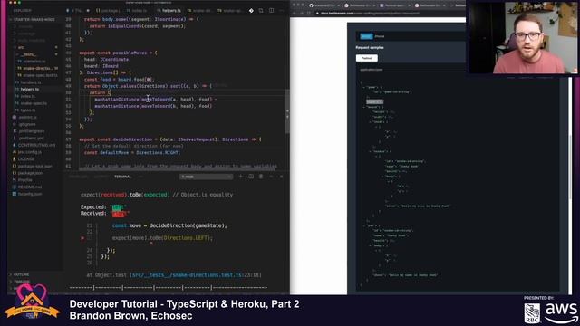 Stay Home and Code - Developer Tutorial: NodeJS + Heroku - Part 3 смотреть онлайн