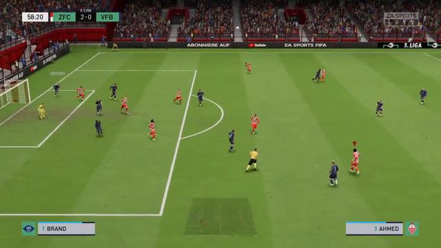 Залупы - Олденбург 29 тур Чемпионата Германии по футболу 3 лига FIFA 23 PS4 смотреть онлайн