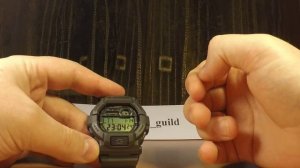 Обзор и настройка Casio G shock GD 350 [3403]