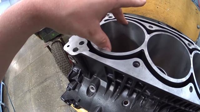 DNC: Гидроцикл BRP ч.4 (Гильзовка блока цилиндров Rotax 4-tec)