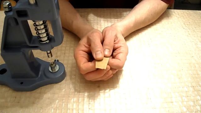 Как установить люверсы. Насадки для установки люверсов. смотреть онлайн