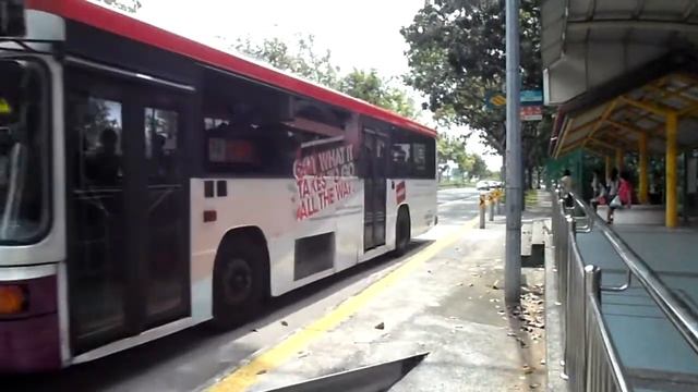 SBS Transit Volvo B10M MK IV Strider (SBS1928T) - Leaving (Blk 634) Bus Stop смотреть онлайн