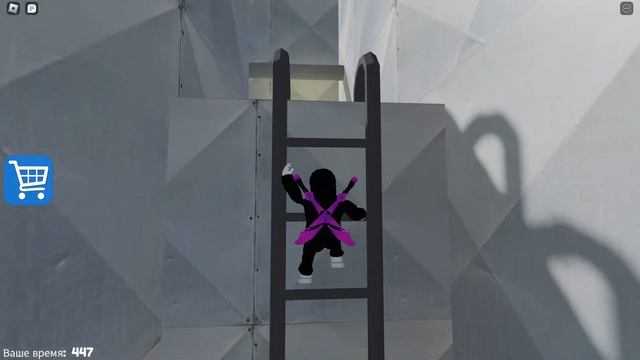 Играем в ROBLOX: Убегаем от толстого охранника смотреть онлайн