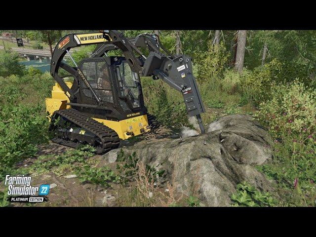 Farming Simulator 22 - ЛЕСОЗАГОТОВКА #7 Лесники. Platinum Expansion SilverRun Forest. Лес. Обнова смотреть онлайн