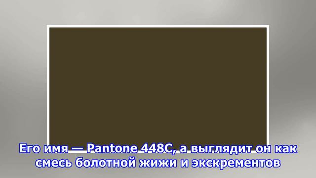 Какой цвет является самым уродливым в мире и в чём его польза