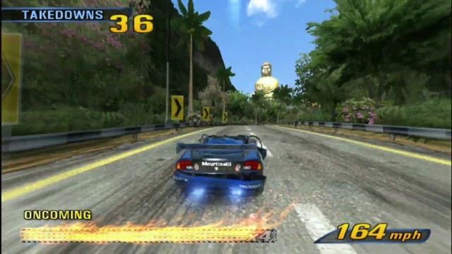 Burnout 3 Takedown - Island Paradise Northbound Road Rage смотреть онлайн