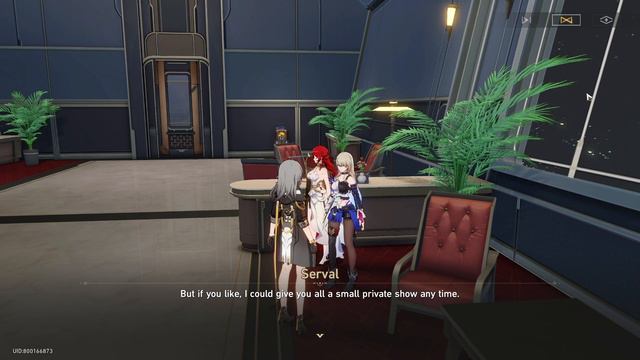 Serval want's to start a Band in the Astral Express (Honkai Star Rail) смотреть онлайн