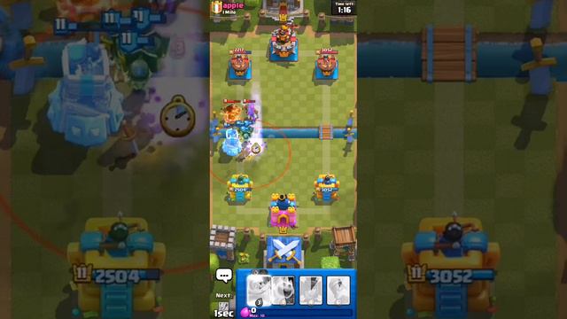 10 минут закидываю ракету #clashroyale #clashroyalegameplay #клешрояль #clashroyal #clashroyaledeck смотреть онлайн
