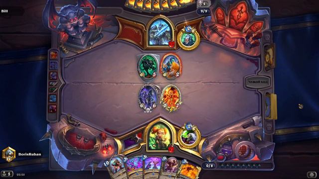 Hearthstone - ⭐⭐ Золото III - Гулдан - СНОВА СЛАБАК (новая колода) как пройти в Алмаз смотреть онлайн