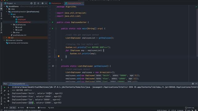 Java 8 | How to sort two objects of user defined classes? | Part - 2 смотреть онлайн