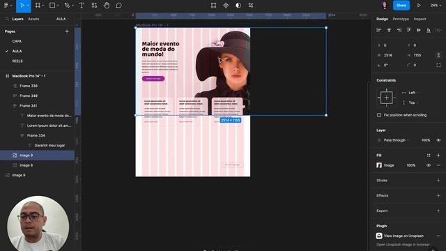 Efeito parallax na horizontal com Figma смотреть онлайн