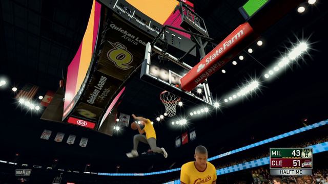 NBA 2K17 PS4 Milwaukee Bucks vs Cleveland Cavaliers Full Game Simulation Nation смотреть онлайн