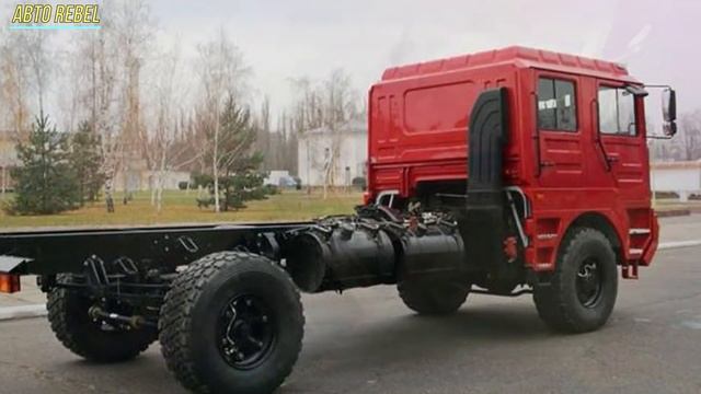 Зачем на КрАЗе сделали этот необычный грузовик? смотреть онлайн