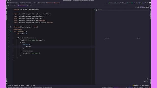 Basics of managing state in Jetpack Compose | Building Shrine in Compose смотреть онлайн