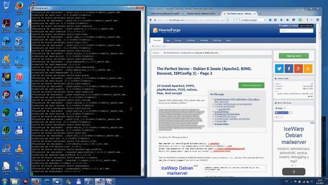 10 Install Apache2, PHP5, phpMyAdmin, FCGI, suExec, Pear, And mcrypt смотреть онлайн