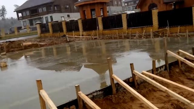 Плитносвайный фундамент 12,16 х15,16 м конструкции Кресика Александра смотреть онлайн