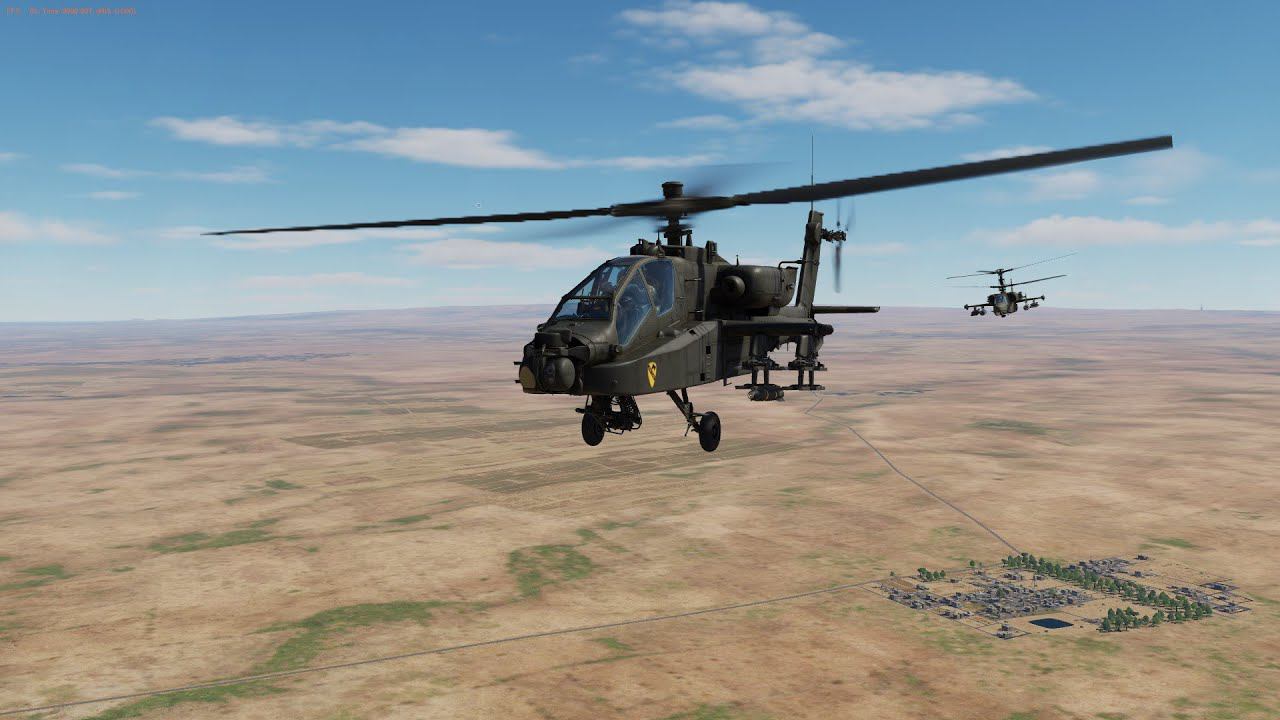 DCS World: DCS: AH-64D. Экипаж. Миссия Сообщества К.В.А.С