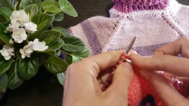 Вязаные вещи из акрила. смотреть онлайн